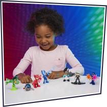 Pj Masks Hero And Villain Figure Set Preschool Toy, 7 Action Figures With 10 Accessories, Ages 3 And Up, Multicolor