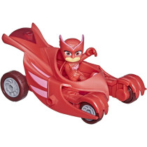 Pj Masks Owl Glider Preschool Toy, Owlette Car With Owlette Action Figure For Kids Ages 3 And Up, Multicolour, F2129, Hero Vehicle Owl Glider