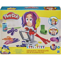 Play-Doh Crazy Cuts Stylist Hair Salon Pretend Play Toy For Kids 3 Years And Up With 8 Tri-Color Play-Doh Cans, 2 Ounces Each, Non-Toxic