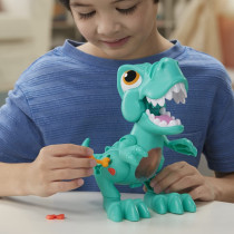 Play-Doh Dino Crew Crunchin' T-Rex Toy For Kids 3 Years And Up With Dinosaur Sounds And 3 Play-Doh Eggs