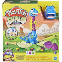 Play-Doh Dino Crew Growin' Tall Bronto Toy Dinosaur For Kids 3 Years And Up With 2 Play-Doh Eggs, 2.5 Ounces Each, Non-Toxic