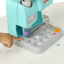 Play-Doh Kitchen Creations Colorful Cafe Playset With 5 Modeling Compound Colors, Play Food Coffee Toy For Kids 3 Years And Up, Non-Toxic