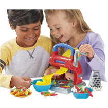 Play-Doh Kitchen Creations Noodle Party Playset For Children Aged 3 And Up With 5 Non-Toxic Play-Doh Colours
