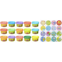 Play-Doh Party Bag, 15 Mini Play-Doh Cans For Kids Party Favors, Trick Or Treat Toys, Classroom Prizes, Toys For 2 Year Olds And Up, 1 Ounce Each
