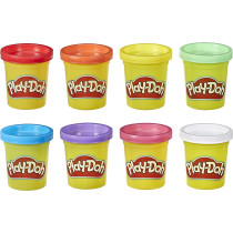 Play-Doh Rainbow Colors 8 Pack Of 2-Ounce Cans, Toys For 2 Years And Up, Arts And Crafts For Kids