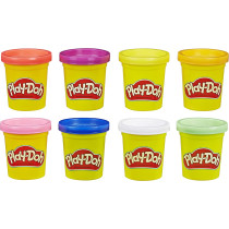 Play-Doh Rainbow Colors 8 Pack Of 2-Ounce Cans, Toys For 2 Years And Up, Arts And Crafts For Kids