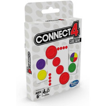 Connect 4 Card Game for Kids Ages 6 and Up, 2-4 Players 4-In-A-Row Game