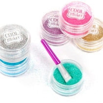 Cool Maker, GO GLAM Glitter Nails DIY Activity Kit for 5 Manicures, for Kids Aged 8 and up