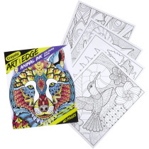 Crayola - Art With Edge, Animal Ink Doodle Activity Book