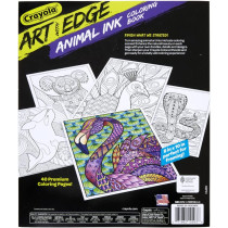 Crayola - Art With Edge, Animal Ink Doodle Activity Book