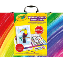 CRAYOLA 04-1169-E-000 Paint & Create Easel Case, Multi