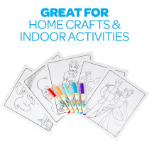 Crayola Color Wonder DISNEY Princess Coloring Book Pages & Markers, Multi-Colour, Cy75-7003