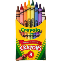 Crayola Crayons, School Supplies, Classic Colors, 8 Count