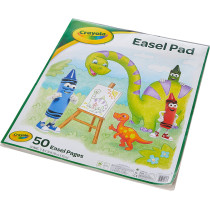 Crayola Easel Pad, 17" X 20", Easel Supplies, 50 Sheets , White