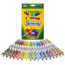 Crayola Erasable Colored Pencils Pack of 36