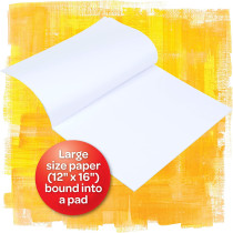 Crayola Giant Marker And Watercolor Pad, Multi-Colour, Cy99-3411
