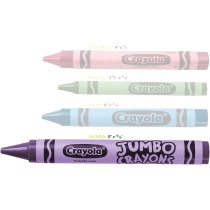 Crayola Jumbo Crayons, Assorted Colors, Great Toddler Crayons, 16 Count