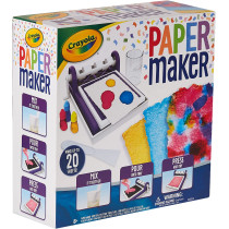 Crayola Paper Maker, Paper Making Diy Craft Kit, Gift For Kids, 8, 9, 10, 11