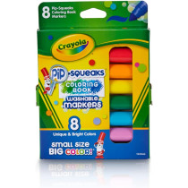 Crayola Pip-Squeaks Washable Markers, Multi-Colour, Cy58-8704