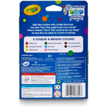 Crayola Pip-Squeaks Washable Markers, Multi-Colour, Cy58-8704