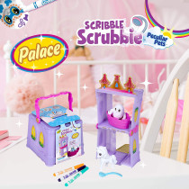 Crayola Scribble Scrubbie Peculiar Pets, Palace, Marker Set, Washable Markers, Easter Gifts For Kids