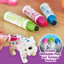 Crayola Scribble Scrubbie Pets Tattoo Shop, Toys For Girls & Boys, Gift For Kids, Age 3, 4, 5, 6