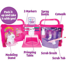 Crayola Scribble Scrubbie Pets, Beauty Salon Playset with Toy Pets, Gift for Kids