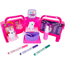 Crayola Scribble Scrubbie Pets, Beauty Salon Playset with Toy Pets, Gift for Kids