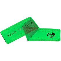 Tinc Non Slip Bendy Ruler 30cm Size For Home And Office Stationary, Green