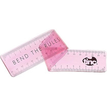 Tinc Non Slip Bendy Ruler 30cm Size For Home And Office Stationary, Pink