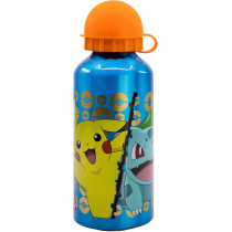 Stor High Leakproof Aluminium Lightweight Pokemon Themed Water Bottle Eco friendly, 400ml