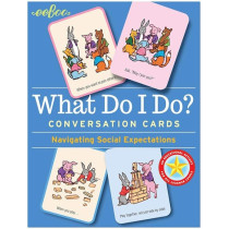 Eeboo What Do I Do Conversation Cards Problem Solving Discussion Game, For Kids Age 3 Years And Above