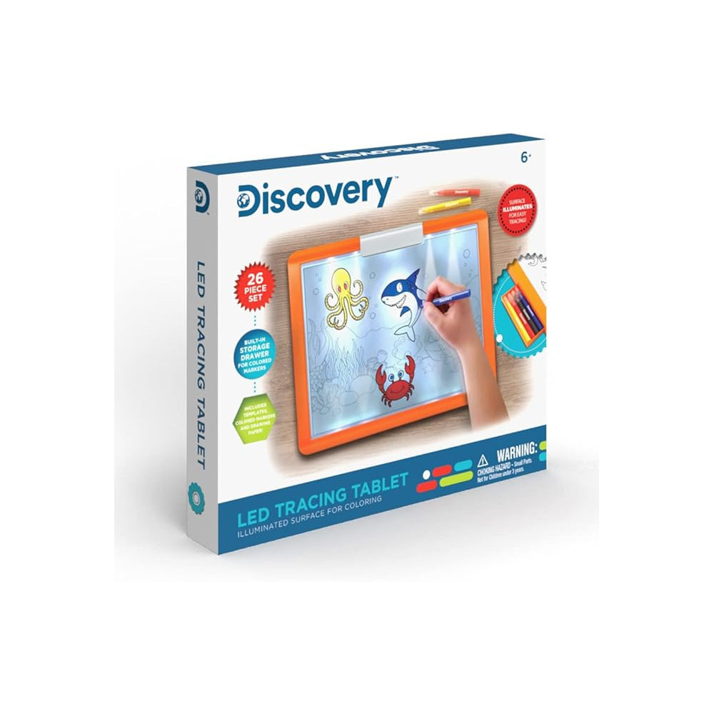 Discovery LED Tracing Tablet For Kids Age 8 Years And Above