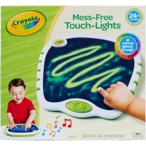 Crayola Mess Free Touch Lights Pad With 12 Colored Lights And 6 Songs For Kids Age 24 Months And Above
