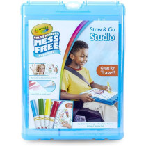 Crayola Color Wonder Stow And Go Studio Mess Free Coloring Kit For Kids Age 3 Years And Above