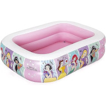 Bestway Rectangular Disney Princess Inflatable Family Pool 890L, Quick And Easy To Set Up, Multicolour