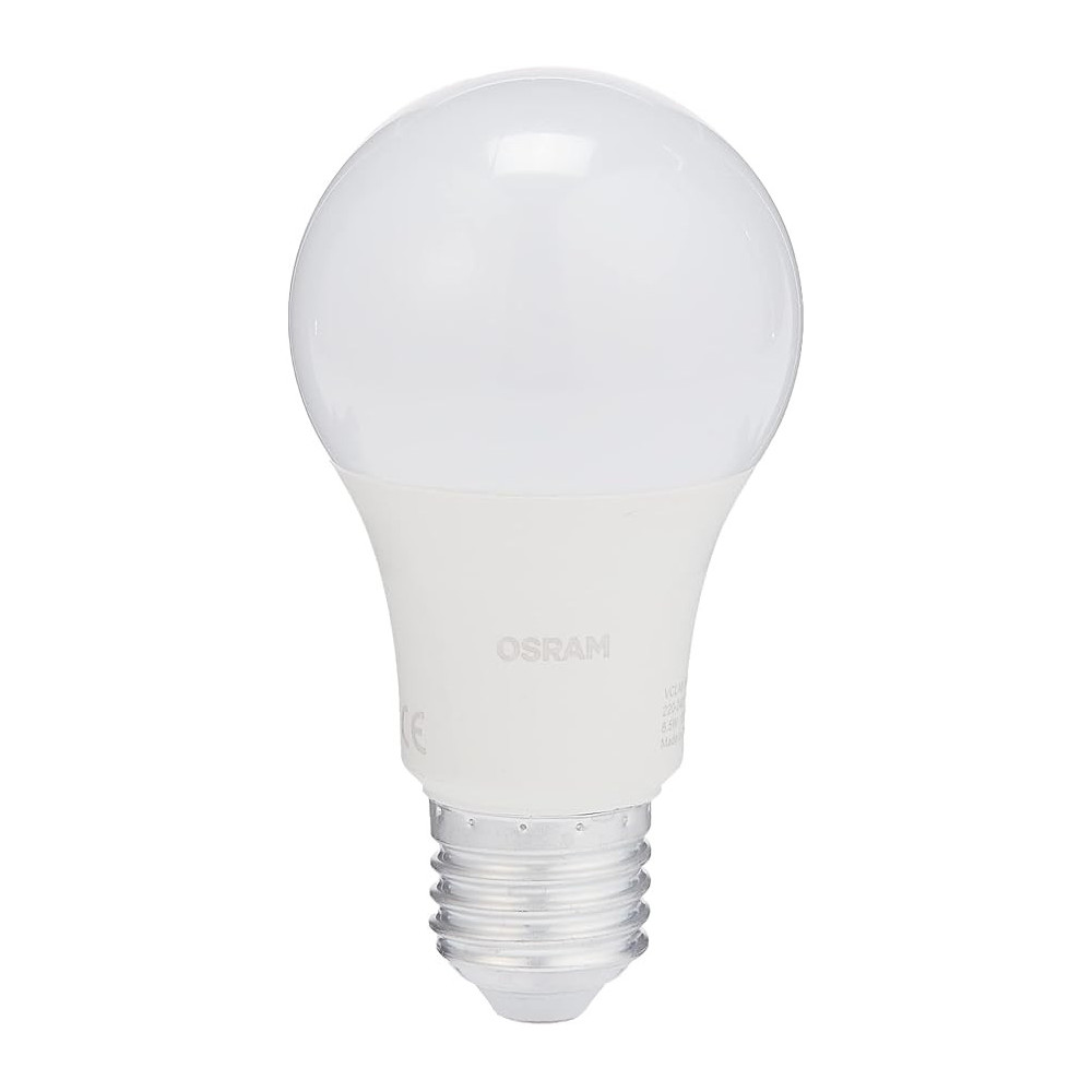 Osram 8.5W Classic Screw Frosted Cool White Led Bulb With Truwave Technology
