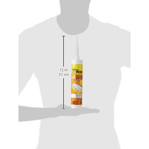 Dr Fixit Premium Acetoxy Cure Silicone Sealant 280 ml, Clear
