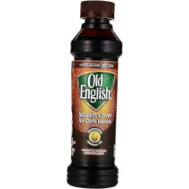 Old English Scratch Cover for Dark Woods Polish, Brown