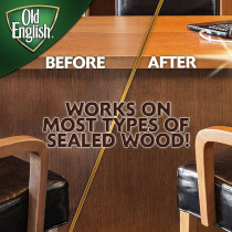 Old English Scratch Cover for Dark Woods Polish, Brown