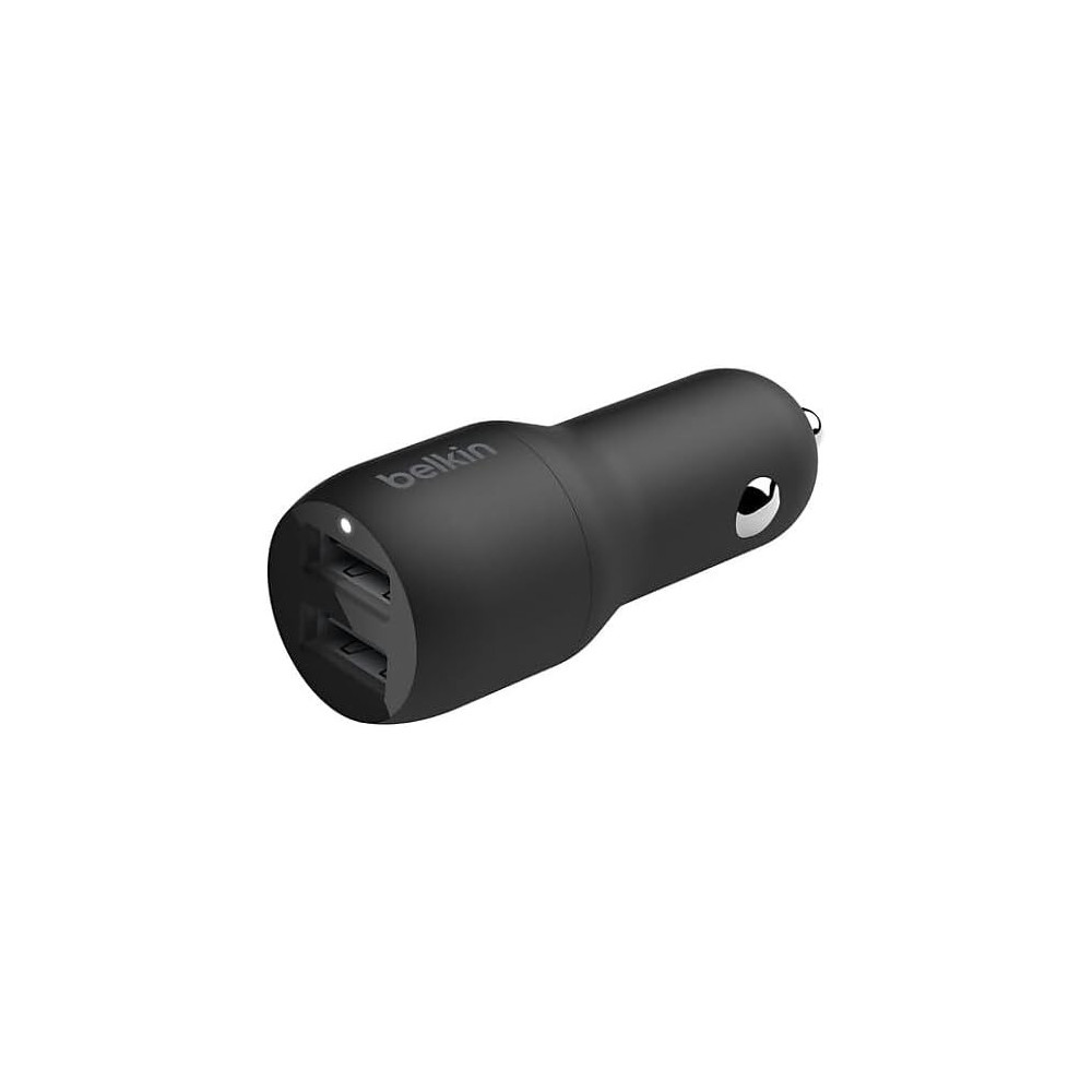 Belkin Dual Usb Car Charger 24W, Black