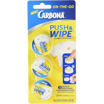 Carbona Push and Wipe Pack 3, White