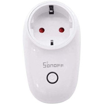 Sonoff S26 Wifi Smart Socket, Wireless Remote Control Plug,Compatible With Alexa,Control Your Devices From Anywhere Via App (Plug- Eu-F)