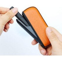 Uk Plus Case Cover E-Cigarette Protective Case Accessories Pu Leather Scratch Waterproof Case Cover (Black)