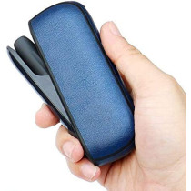 Uk Plus Case Cover E-Cigarette Protective Case Accessories Pu Leather Scratch Waterproof Case Cover (Blue)