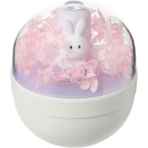 Uk Plus Rabbit Humidifier, Aroma Essential Oil Diffuser For Home Office Bedroom Baby Kids Desk Car (Pink)