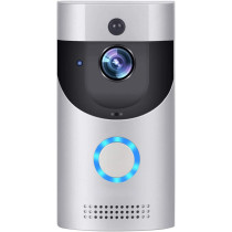 Uk Plus Wifi Smart Video Doorbell, UK Plus Access Wireless Door Bell Smart Home 720P Hd Wifi Camera Security With Two-Way Talk & Video,Pir Motion Detection (Batteries Not Included)