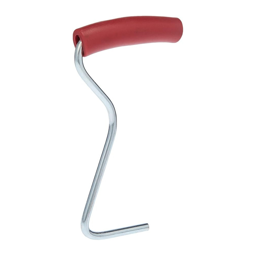 Coghlans Easy Pull Tent Peg Remover With Hardened Steel Construction And Soft Rubber Handle
