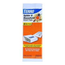 Terro Spider And Insect Traps Pack Of 4 Glue Traps
