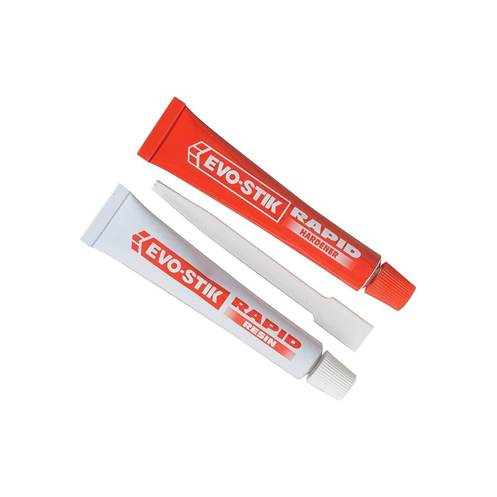 Evo Stik Rapid Hardener And Rapid Resin Tubes 15ml
